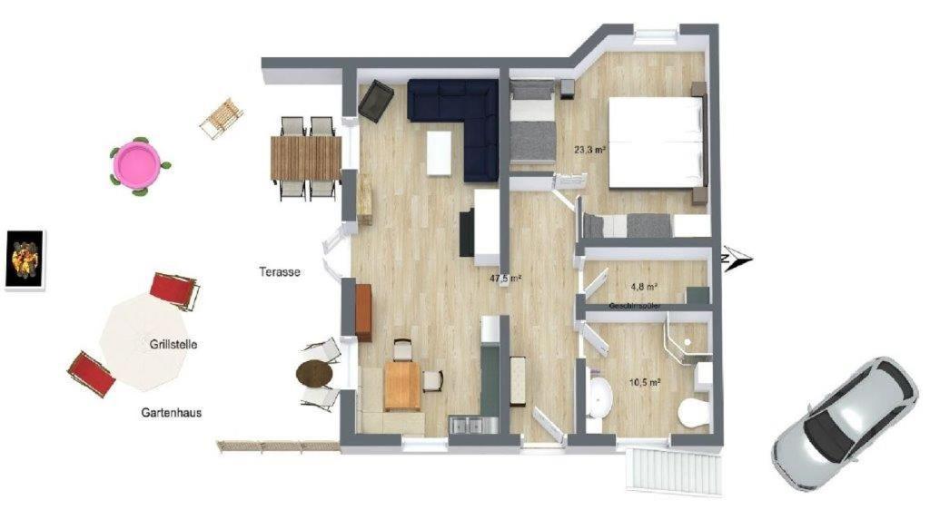 Апартаменты Haus Ruth Обштайг Экстерьер фото